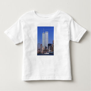 New York, Verenigde Staten. Twee torens van de ber Kinder Shirts