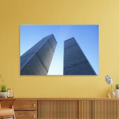 New York, Verenigde Staten. Uitzicht omhoog aan du Canvas Afdruk (Insitu (Woonkamer))