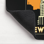 new york verenigde staten vs retro - reizen muismat (Hoek)