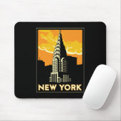 new york verenigde staten vs retro - reizen muismat (Met muis)