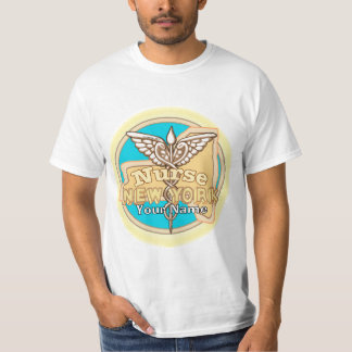 New York Verpleegster Caduceus T-shirt