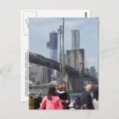 New York vervormd Briefkaart (Voorkant / Achterkant)