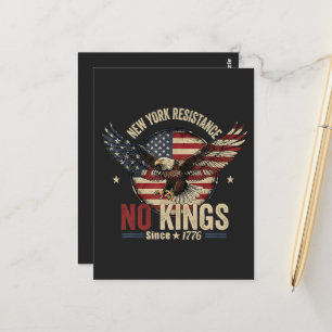 New York Verzet Geen Koningen Sinds 1776 Briefkaart