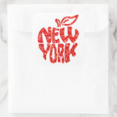 NEW YORK VIERKANTE STICKER (Tas)