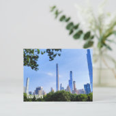 New York View Postcard Central Park & Brooklyn  Briefkaart (Staand voorkant)