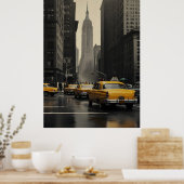 New York vintage poster (Keuken)