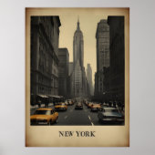 New York vintage poster (Voorkant)