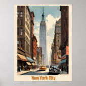 New York vintage poster (Voorkant)