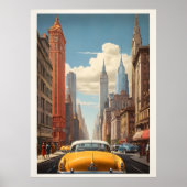 New York vintage poster (Voorkant)