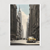 New York vintage poster Briefkaart (Voorkant)