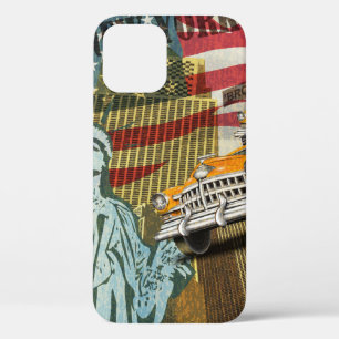 New York vintage poster. Case-Mate iPhone Case