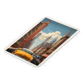 New York vintage poster Magneet (Linkerzijde)