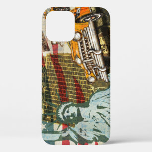 New York vintage reizen poster. Case-Mate iPhone Case