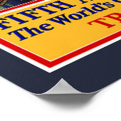 New York Vintage Travel Poster (Hoek)