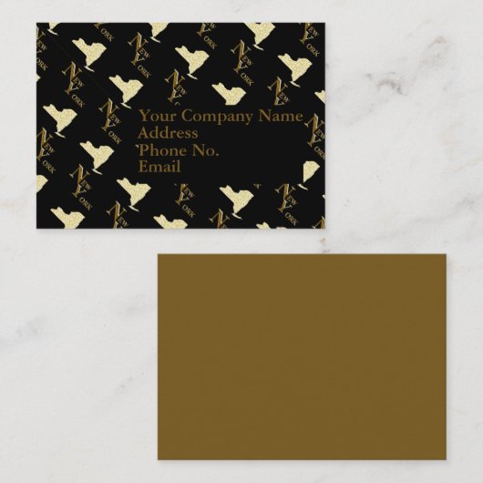 NEW YORK VISITEKAARTJE (Voorkant / Achterkant)