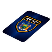 New York vlag Magneet (Linkerzijde)