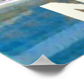 New York,  vliegreizen Poster (Hoek)