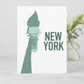 New York Vrijheidsbeeld (Staand voorkant)