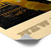 New York Vrijheidsbeeld - 01 - Reispost Poster (Hoek)