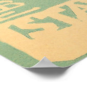 New York - Vrijheidsbeeld (1916) Poster (Hoek)