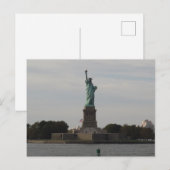 New York Vrijheidsbeeld #1 Briefkaart (Voorkant / Achterkant)