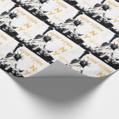 New York Vrijheidsbeeld Cadeaupapier (Hoek)