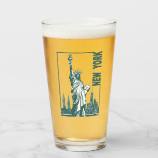 New York-Vrijheidsbeeld Glas