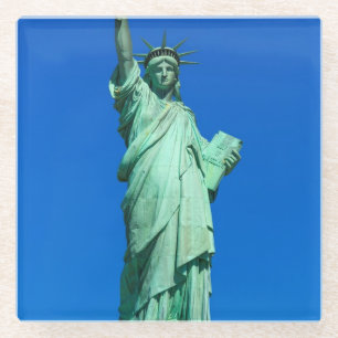 New York, Vrijheidsbeeld Glazen Onderzetter