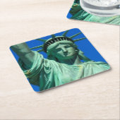 New York, Vrijheidsbeeld Kartonnen Onderzetters (Schuin)