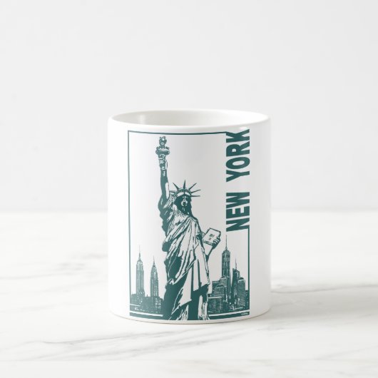 New York-Vrijheidsbeeld Koffiemok (Center)