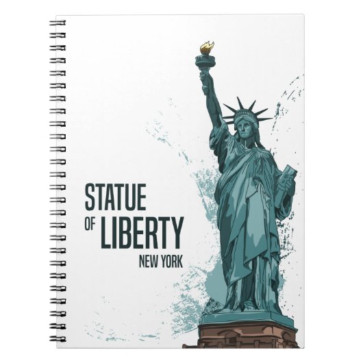 New York. Vrijheidsbeeld Notitieboek (Voorkant)