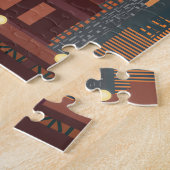 New York Vrijheidsbeeld puzzel Legpuzzel (Zijkant)