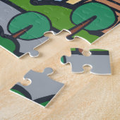 New York Vrijheidsbeeld Puzzle Legpuzzel (Zijkant)