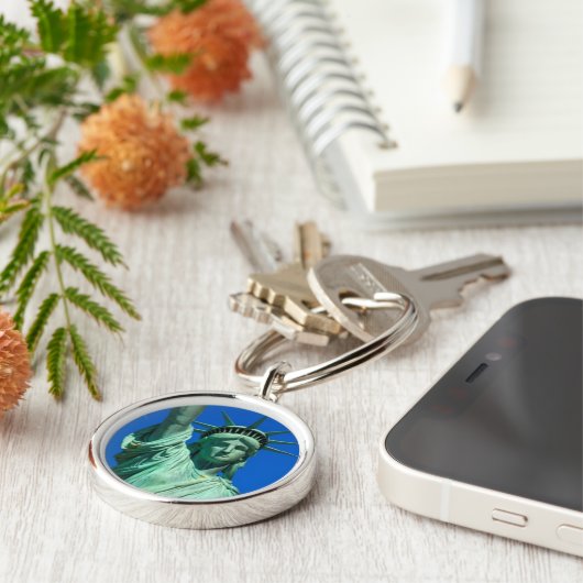 New York, Vrijheidsbeeld Sleutelhanger (Zijkant)