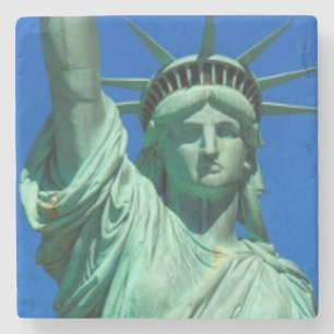 New York, Vrijheidsbeeld Stenen Onderzetter