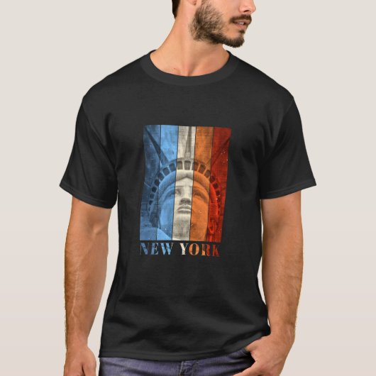 New York Vrijheidsbeeld T-shirt (Voorkant)