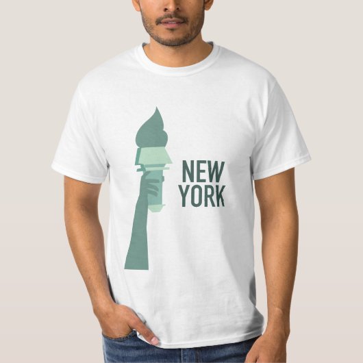 New York Vrijheidsbeeld T-shirt (Voorkant)