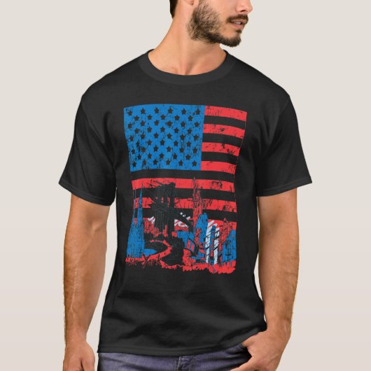 New York Vrijheidsbeeld T-shirt (Voorkant)