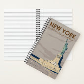 New York Vrijheidsstandbeeld Notitieboek (Binnen)