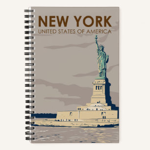 New York Vrijheidsstandbeeld Notitieboek