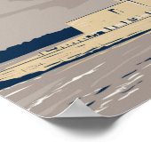 New York Vrijheidsstandbeeld Poster (Hoek)