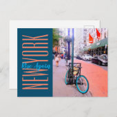 New York-Wall Street Briefkaart (Voorkant / Achterkant)