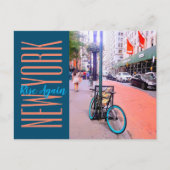 New York-Wall Street Briefkaart (Voorkant)