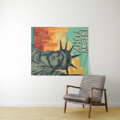 New York Wandkleed (In Situ (horizontaal))