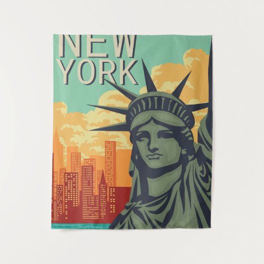 New York Wandkleed (Voorkant)