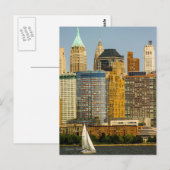 New York Waterfront Briefkaart (Voorkant / Achterkant)