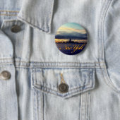 New York Waterfront Sunset Button (In situ)