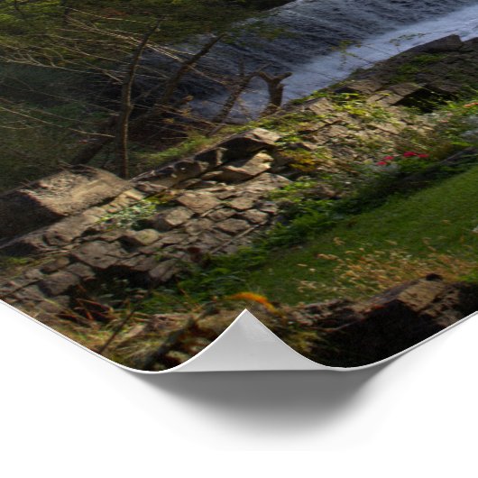 New York waterval foto Poster (Hoek)