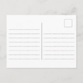 New York Waterverf Briefkaart (Achterkant)