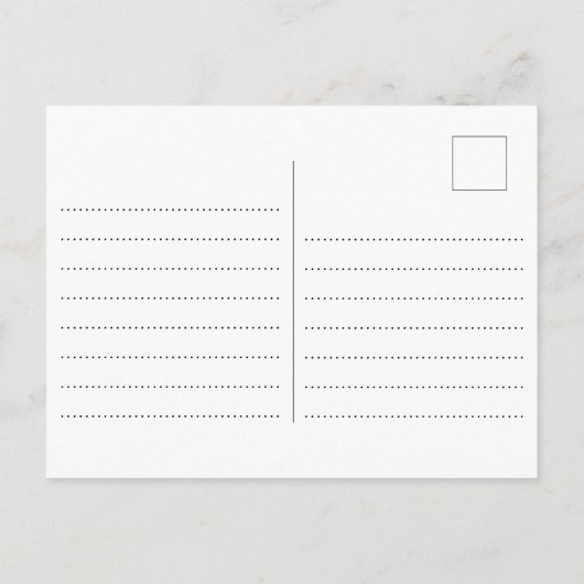  New York Waterverf Briefkaart (Achterkant)